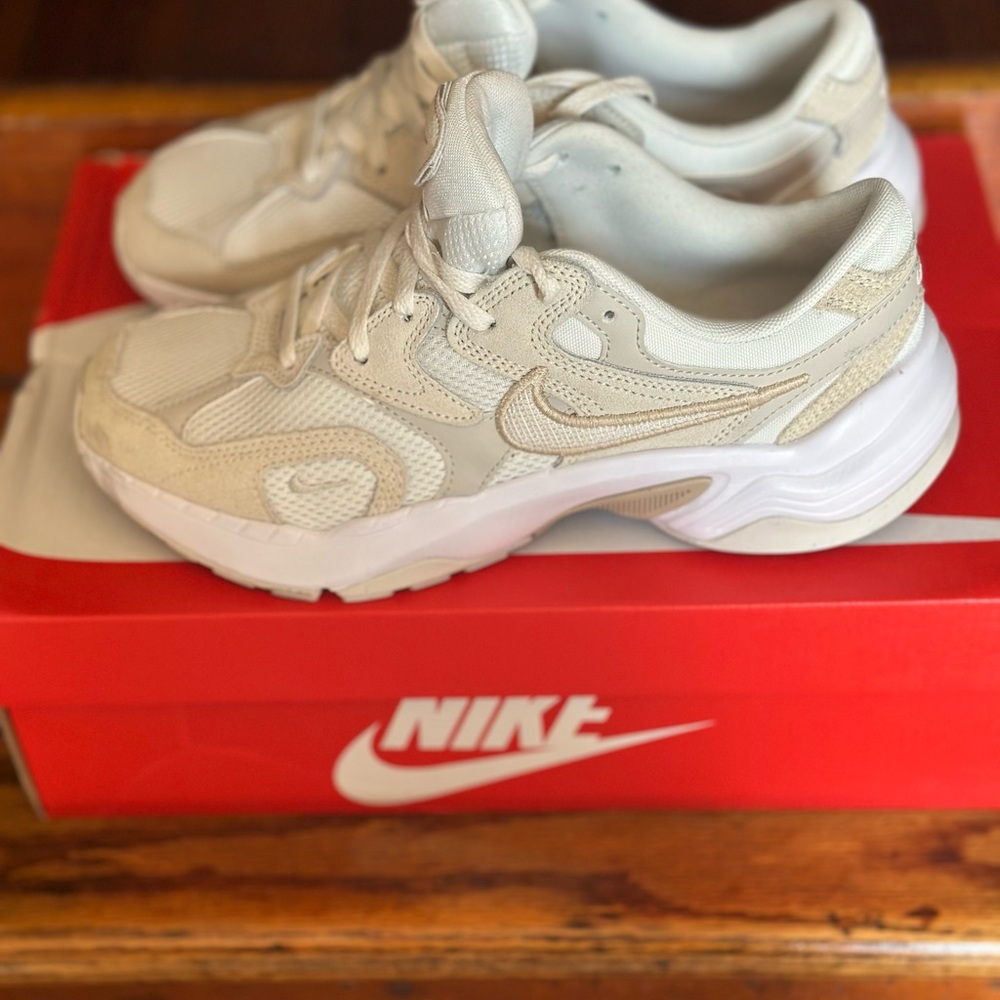 Nike Beige Athletic Shoes